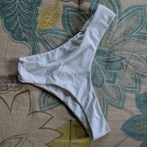 White Bikini Bottoms